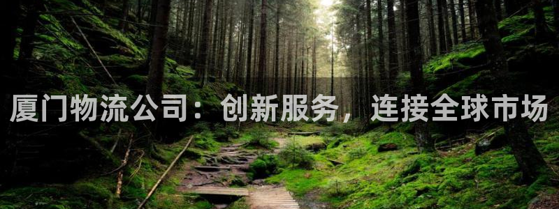 ,优游国际分分28预测：厦门物流公司