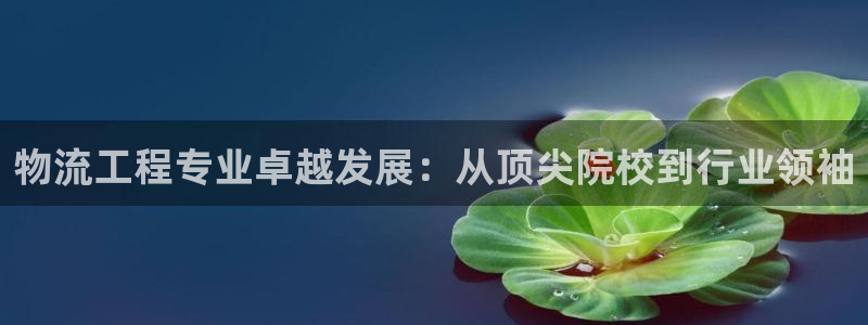 ,优游国际注册入口与教程:物流工程专